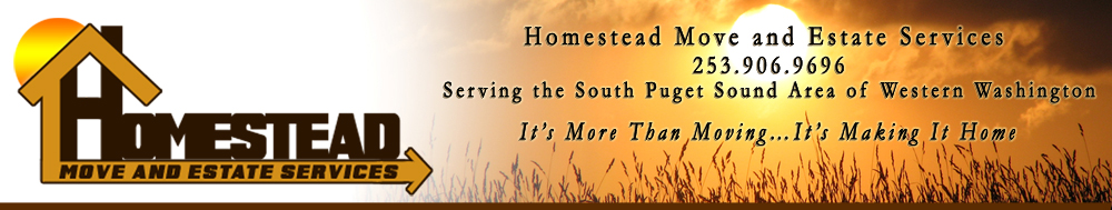 Local Moves - Homestead Move and Estate Services  - Serving the South Puget Sound Area of Western Washington